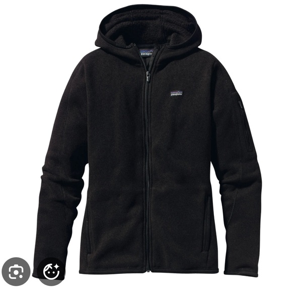 Patagonia Tops - Patagonia Black Full-Zip Hoodie